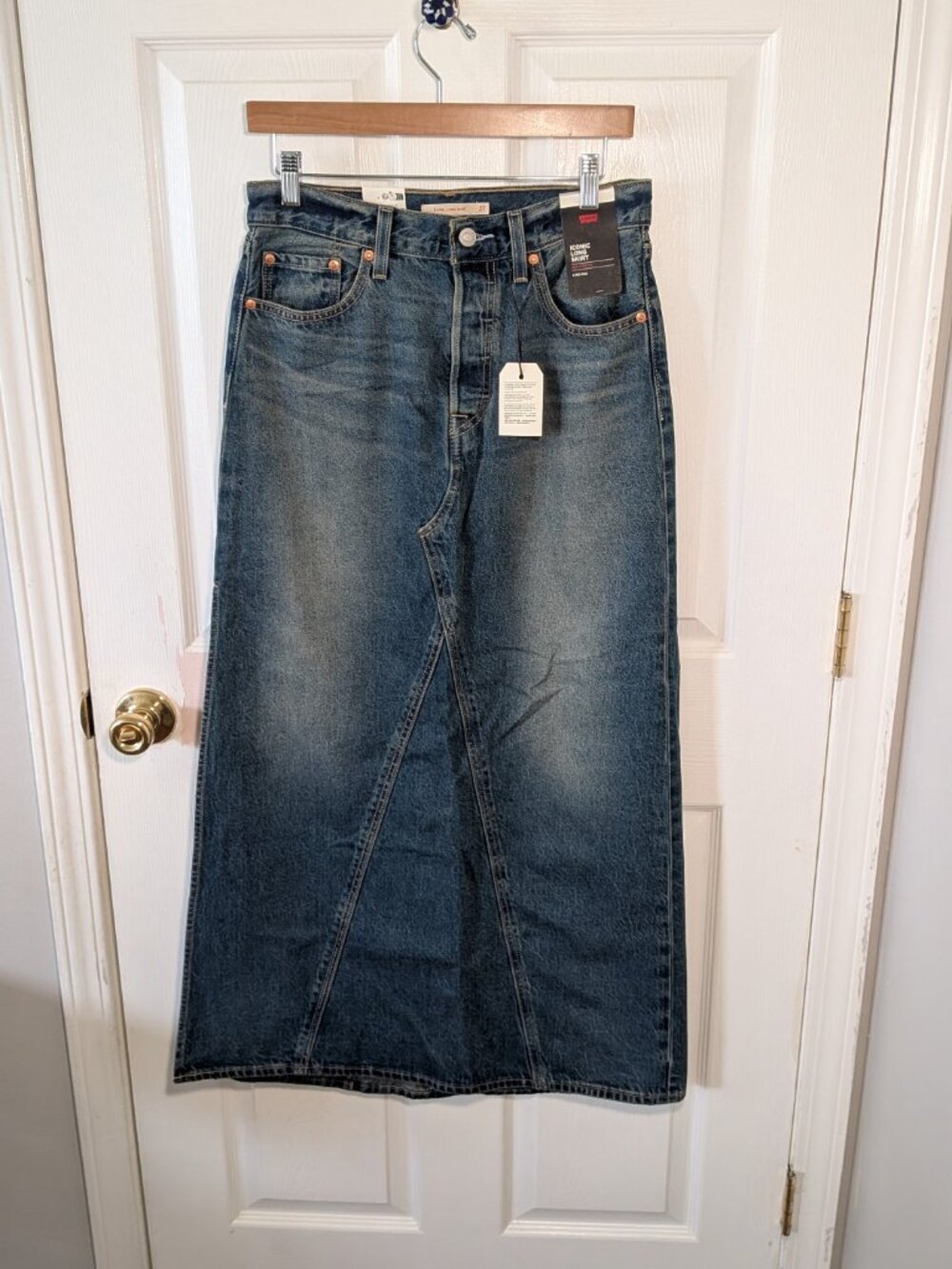 Levi's Women's Iconic Long Denim Skirt
